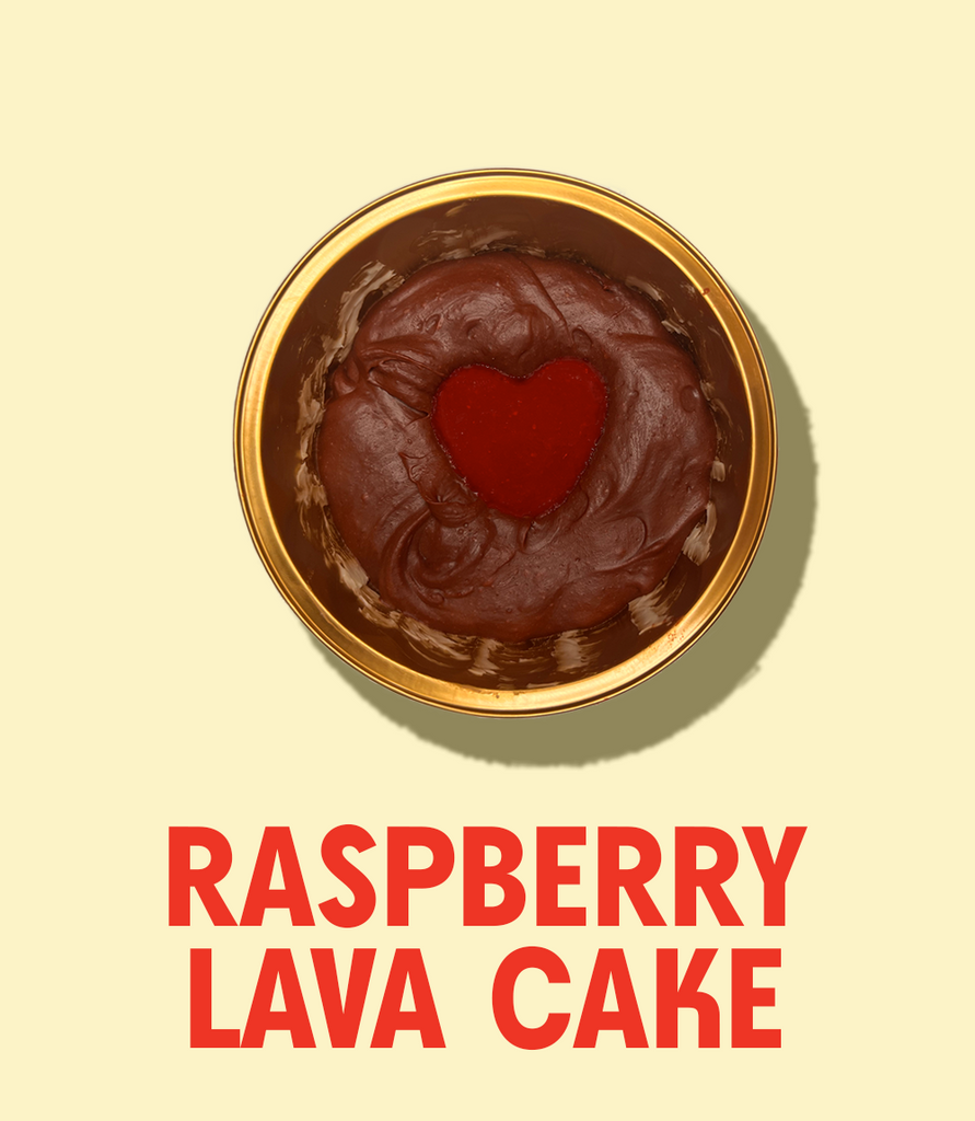 Raspberry Lava Cake